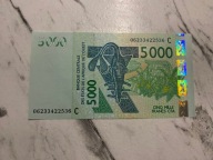 Burkina Faso - 5000 franków - UNC