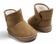 Kozaczki zimowe ocieplane dla dziecka r. 23 | buty niemowlęce