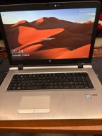 Duży laptop HP ProBook 470 G3 17,3" i5-6200U, 8gb, SSD+HDD, AMD R7 M340