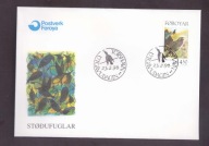 Wyspy Owcze - 1998 rok - FDC Koperta - znaczki nr 324 - ptaki