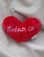 Pluszowe serce walentynki