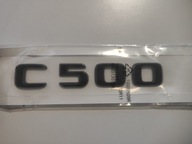 Emblemat naklejka znaczek c500 mercedes czarny