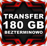 TRANSFER CHOMIKUJ 180 GB BEZTERMINOWO