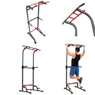 PORĘCZE WIELOFUNKCYJNE DO PODCIĄGANIA DO DIPÓW DO TRENINGÓW HOP-SPORT