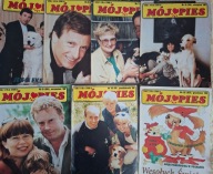 "Mój Pies" 1996 (7 num.), tu m.in. chart, buldog, terier