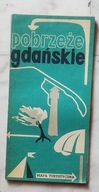 POBRZEŻE GDAŃSKIE - mapa turystyczna 1973 r.