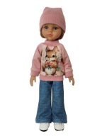 Ubranko komplet zestaw dla lalki Paola Reina 32cm bluza spodnie 3w1