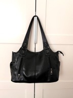 duża torebka skórzana na ramię