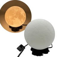 Lampa księżyc z kablem pstryczkiem 17 cm
