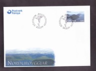 Wyspy Owcze - 1999 rok - FDC Koperta - znaczki nr 348