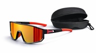 Okulary Rowerowe Sportowe UV400 + Etui | Polaryzacyjne | MTB Szosa Biegowe