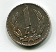 Moneta 1 zł rok 1949 CuNi z obiegu ładna