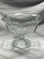 Szklana misa / cukiernica.