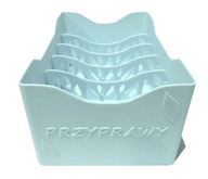 ORGANIZER POJEMNIK NA PRZYPRAWY DO SZUFLADY 20 CM PRZEGRODY PERSONALIZOWANY