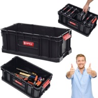 SKRZYNKA NARZĘDZIOWA OTWARTA QBRICK SYSTEM DUŻA WYTRZYMAŁA MODUŁOWA