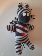 ZEBRA RĘCZNIE SZYTA