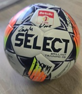 Piłka meczowa SELECT Betclic 1. Liga Chrobry Głogów - edycja z autografami