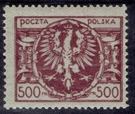 ORZEŁ w TARCZY Fi 141 a ** ODMIANY PAPIER CIENKI