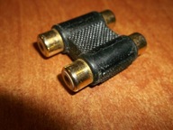 Adapter Przejściówka 2x RCA -2x RCA Łącznik Cinch