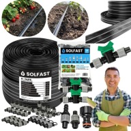 TAŚMA NAWADNIACZ KROPLUJĄCY 100M SYSTEM DO NAWADNIANIA KROPELKOWEGO+ELEM