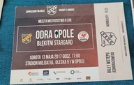 Bilet Odra Opole - Błękitni Stargard