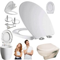 DESKA SEDESOWA WOLNOOPADAJĄCA UNIWERSALNA KOŁO ROCA CERSANIT WC WYPINANA