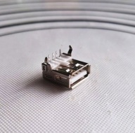 Gniazdo USB 2.0 4 Pin typ AF 90 do druku ładowarki żeńskie female