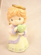 CERAMICZNA SKARBONKA ŚWINKA ANIOŁEK 17,5 CM