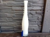 WYSOKI WAZON Z OPLOTEM HUTA TARNOWIEC J.SŁUCZAN ORKUSZ - 46cm SZKŁO PRL