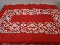 OBRUS SERWETA SERWETKA SKANDYNAWSKI CZERWONY