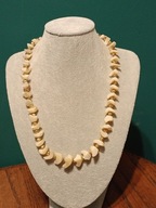 Stary naszyjnik z masy perłowej 48 cm