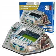 Puzzle 3D STADION PIŁKARSKI CHELSEA Stamford Bridge 108 elementów