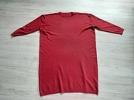 Sukienka czerwona z dzianiny XXL 42 44