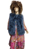 NC by Natures KAMIZELKA z piór strusia 36