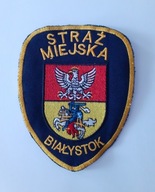 Licytacja - emblemat - naszywka Straż Miejska - Białystok