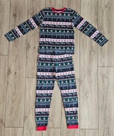 Świąteczna piżama Disney Mickey Mouse 10/11 lat 146 cm Choinka Christmas