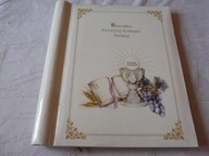 ALBUM FOTO PAMIĄTKA PIERWSZEJ KOMUNII ŚWIĘTEJ 23X28cm