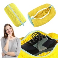 WOREK SIATKA KOSZ DO PRANIA BUTÓW OBUWIA DO PRALKI Z MIKROFIBRY ZESTAW