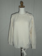 Sweter sweterek damski wiązania 38 M #61