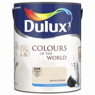 DULUX ŚWIATA FARBA LATEKSOWA ŚCIENNA Grecka Chałwa 5L