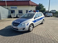 1h przejazdu prawdziwym radiowozem policyjnym Daewoo Lanos lub Kia Ceed