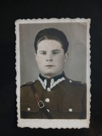 Wojsko Polskie - II RP porucznik (zdjęcie koloryzowane)