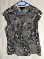 BLUZKA DAMSKA CZARNO-BIAŁA ATMOSPHERE 44-46-48