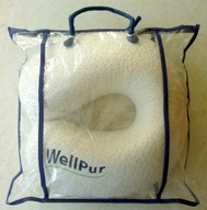 Poduszka (zagłówek) rogal > WellPul - podróżna turystyczna pod kark