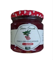 Dżem z czerwonych porzeczek BEZ DODATKU CUKRU 190 g