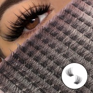 RZĘSY BONDINGOWE ZESTAW STARTOWY RZĘSY DIY 168 KĘPEK SUPER EFEKT WOW !!!