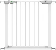 Kratka ochronna schody 76 84 cm bez wiercenia automatyczne zamykanie biala