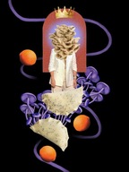 Plakat 21x30cm - Pierogi z boczniakami - Martina Zasańska