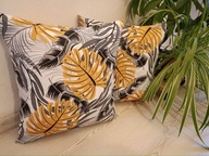 PODUSZKI DEKORACYJNE ZESTAW 2szt BAWEŁNA 100%