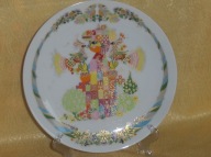 Rosenthal Dekoracyjny talerz kolekcjonerski. Bjorn Wiinblad 'Concertina 97'